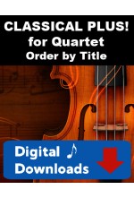 QUARTET SINGLES! Choose a Title - Classical Plus!